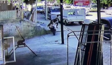 ŞANLIURFA’DA MOTOSİKLET KAZASINDA FACİANIN EŞİĞİNDEN DÖNÜLDÜ