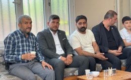 Abdülkadir Karlar’dan İl Başkanı Metin Baydar’a Taziye Ziyareti