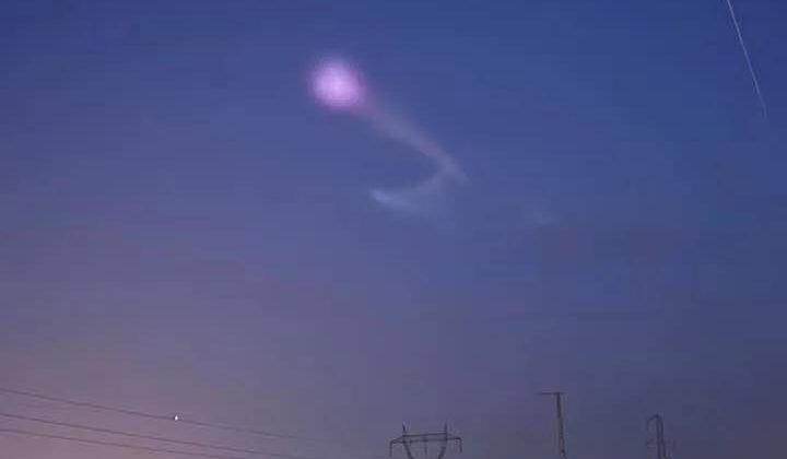 İran’ın İsrail’e Fırlattığı Füzeler Şanlıurfa’dan Görüldü