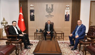 📍 AK Parti MKYK Üyesi İki Önemli İsimden Şanlıurfa Valisi Hasan Şıldak’a Ziyaret