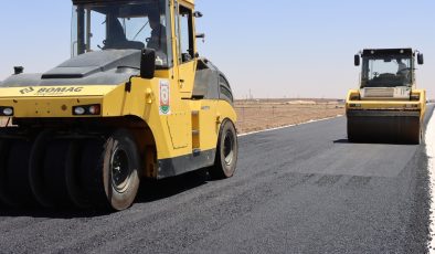 CEYLANPINAR KIRSALI DA SICAK ASFALTLA BULUŞUYOR