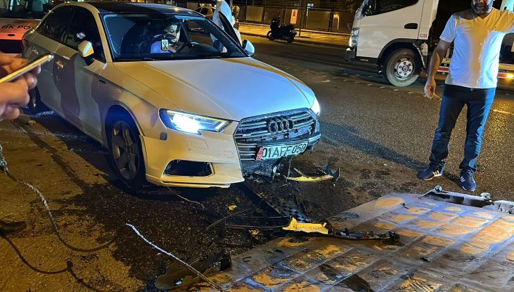 SİVEREK’TE YOLUN KARŞI TARAFINA GEÇMEYE ÇALIŞAN KADINA OTOMOBİL ÇARPTI