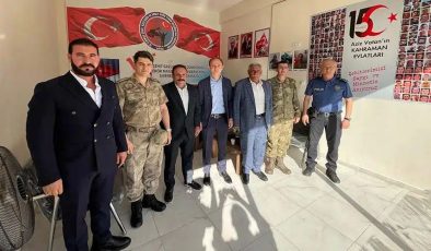 Kaymakam Salih Sak’tan Anlamlı Ziyaret: İlk Durağı Gazi ve Şehit Dernekleri Oldu