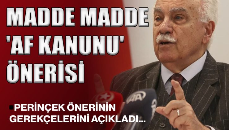 📢 Vatan Partisi’nden PKK Mensuplarına Af Kanunu Önerisi