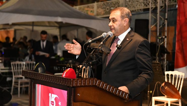 ŞANLIURFA’DA ON BİNLERİN KATILIMIYLA 15 TEMMUZ COŞKUSU