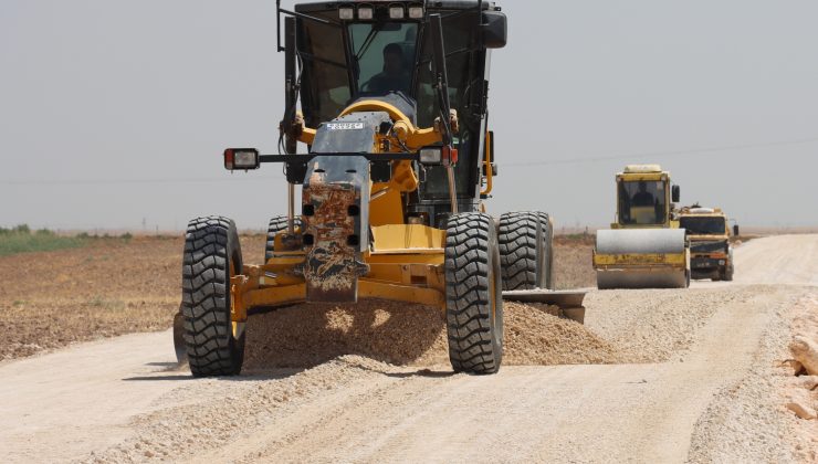HARRAN’DA ÇAMURLU YOLLAR TARİH OLUYOR
