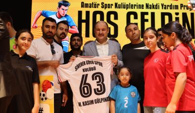 ŞANLIURFA BÜYÜKŞEHİR BELEDİYESİ’NDEN AMATÖR SPOR KULÜPLERİNE 6 MİLYON TL DESTEK